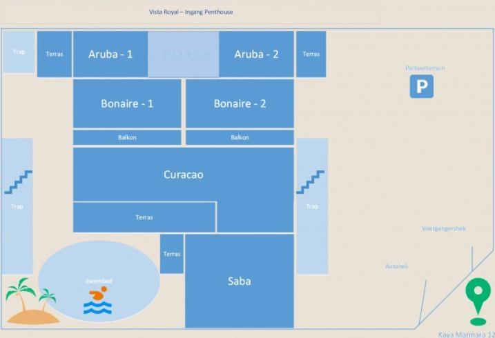 A2 Apartment Budget At Jan Thiel Curacao Bagian luar foto